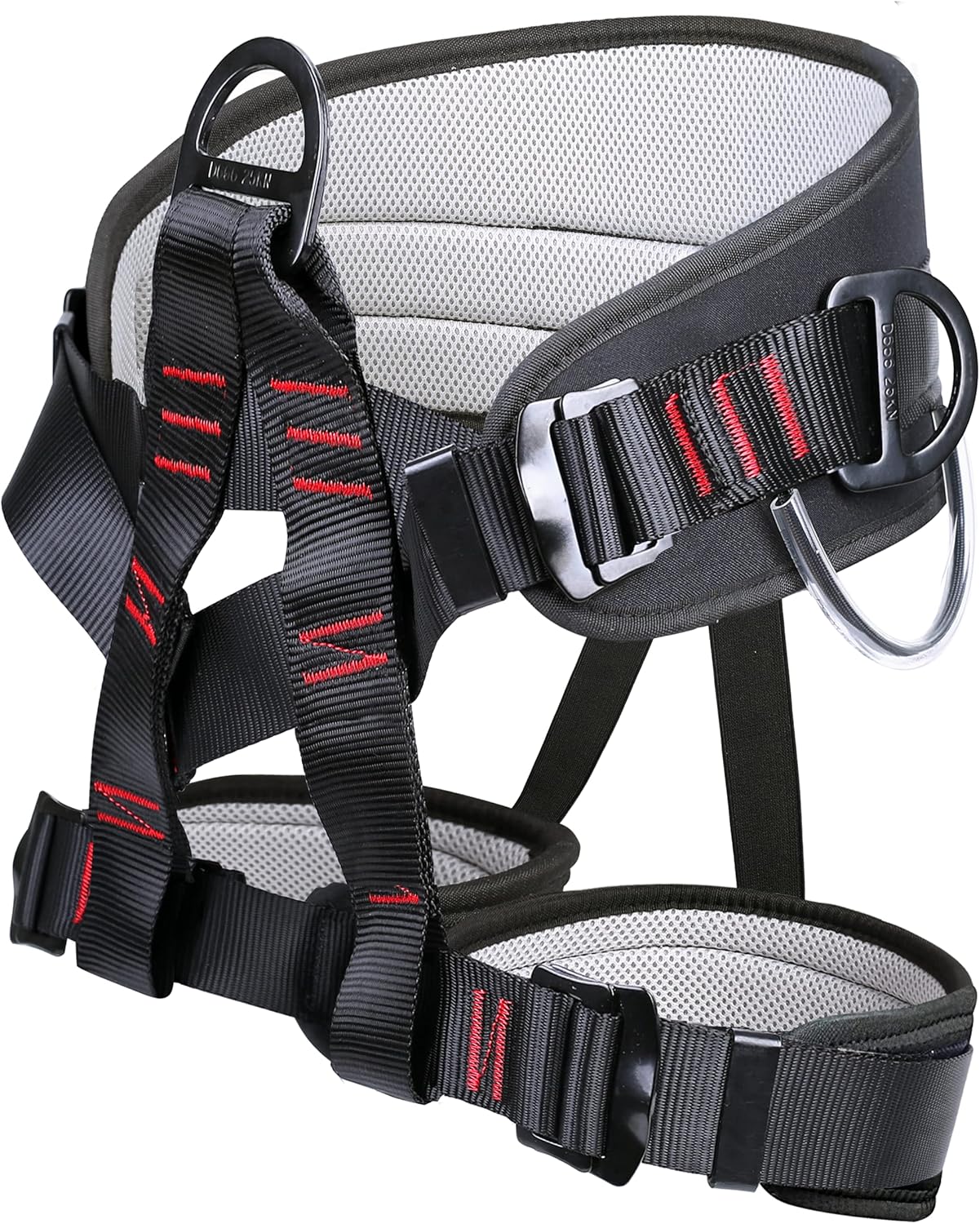 Harness Climbing Adjustable - ชุดสายรัดปรับระดับได้สำหรับการปีนเขา กู้ภัยจากอัคคีภัย ปีนหน้าผา ปีนต้นไม้ สายรัดเอว