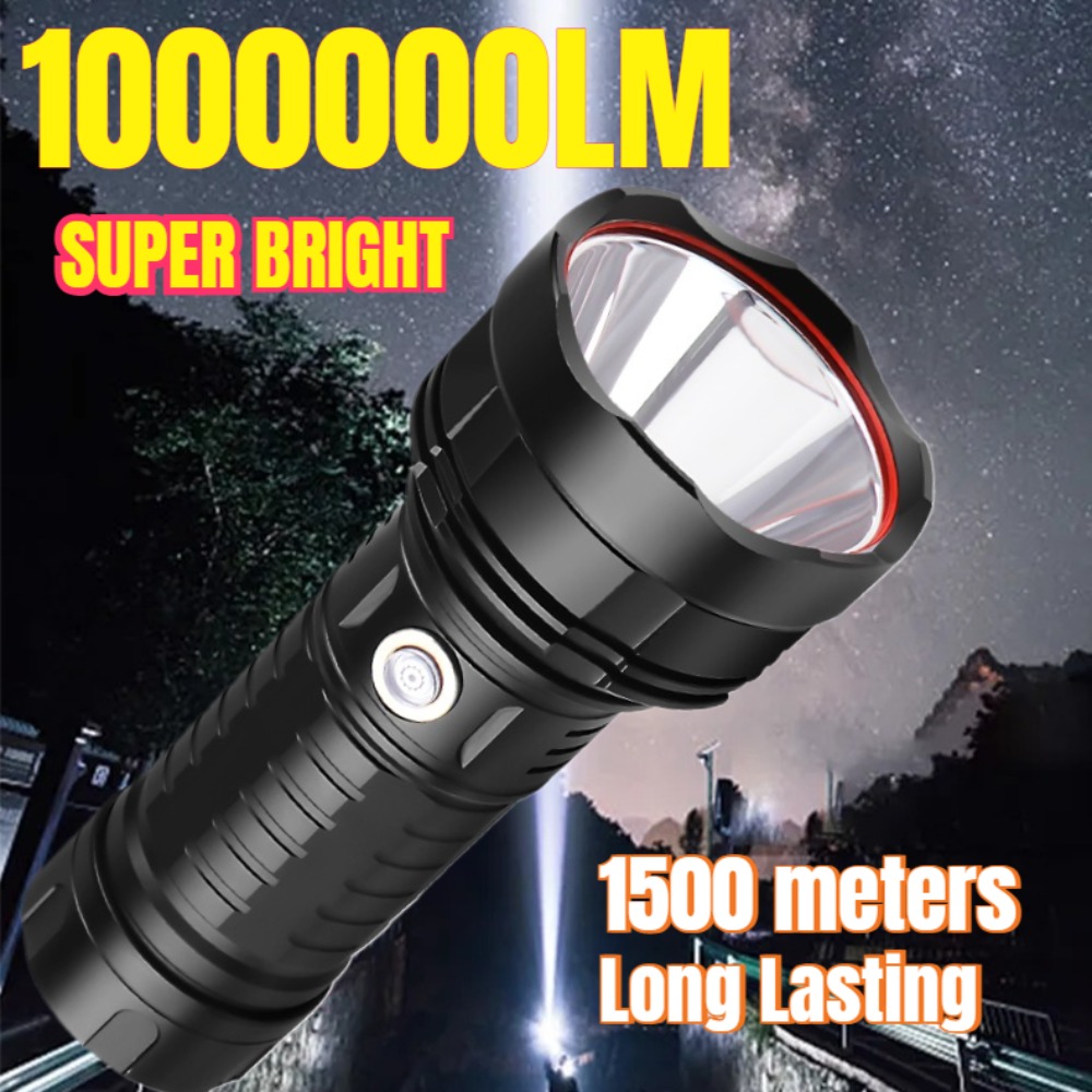Outdoor Adventure Inc - ไฟฉาย LED แบบใหม่ ชนิดชาร์จ Type-C ความสว่างสูง