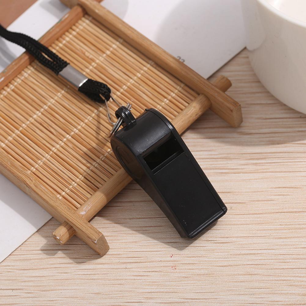 Emergency Whistle Pea - นกหวีด 10 ชิ้น พร้อมสายคล้องคอ เสียงดัง สำหรับกรรมการกีฬา