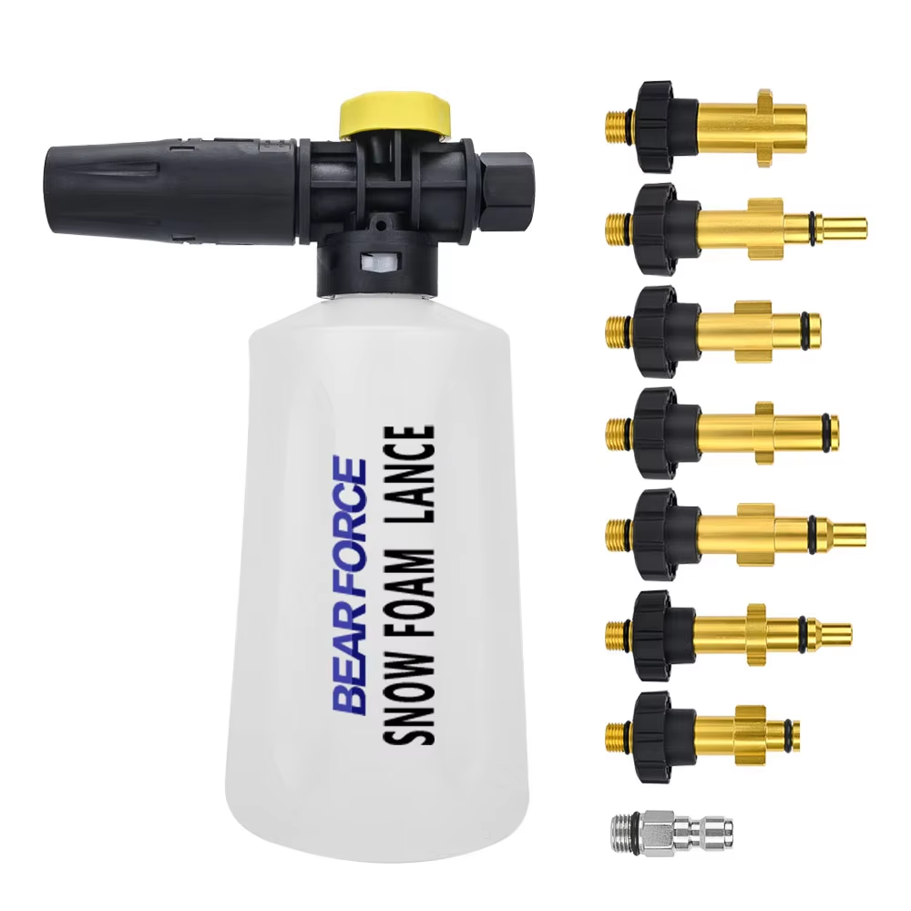 Bear Spray Clip - เครื่องฉีดน้ำแรงดันสูง 750 มล. พร้อมหัวฉีดโฟมสำหรับ AR Nilfisk