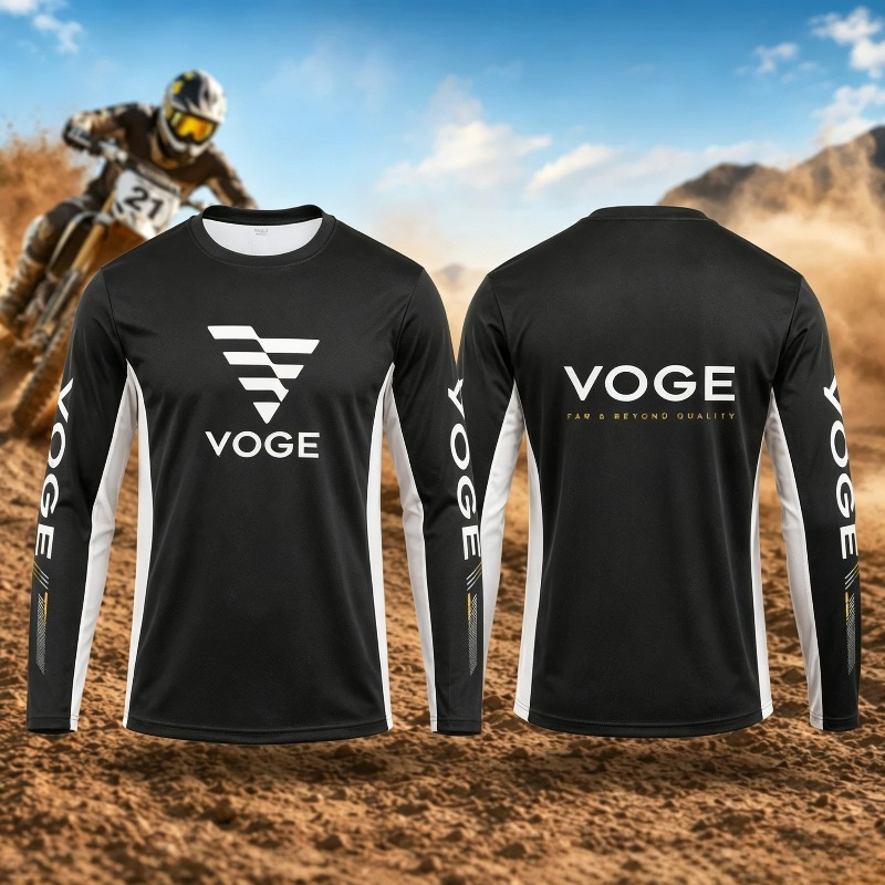 เสื้อยืดแขนยาวสำหรับขี่มอเตอร์ - Outdoor Adventure For Kids บทวิจารณ์และราคา