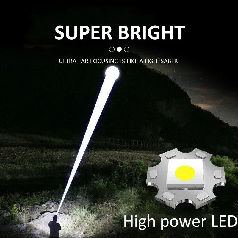 900000 LM ไฟฉาย LED อันทรงพลัง - Outdoor Adventure Inc บทวิจารณ์และราคา