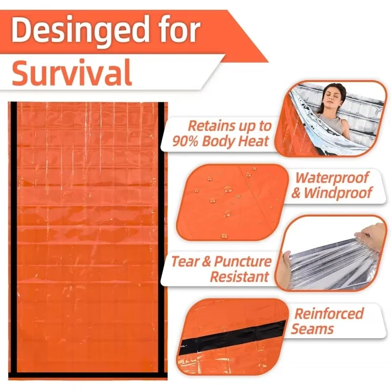 ถุงนอนฉุกเฉิน 1/2 ชิ้น ผ้าห่มก - Bivy Sack Lightweight บทวิจารณ์และราคา