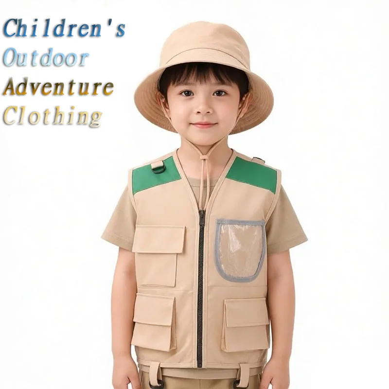 ชุดฮาโลวีนสำหรับเด็ก หมวกนักสำ - Outdoor Adventure Boys บทวิจารณ์และราคา