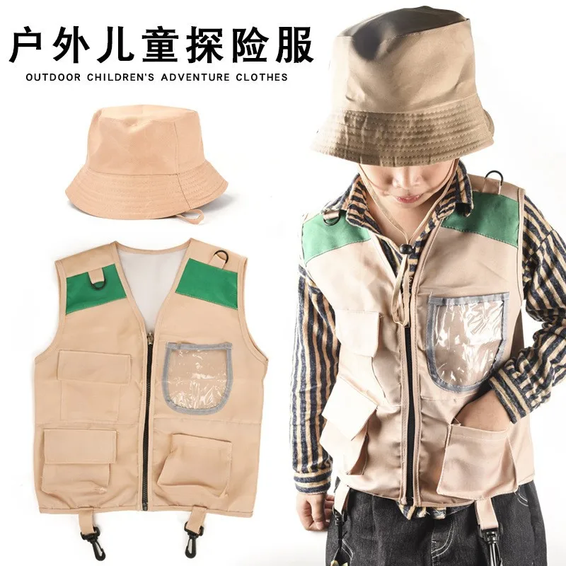 ชุดฮาโลวีนสำหรับเด็ก หมวกนักสำ - Outdoor Adventure Boys บทวิจารณ์และราคา
