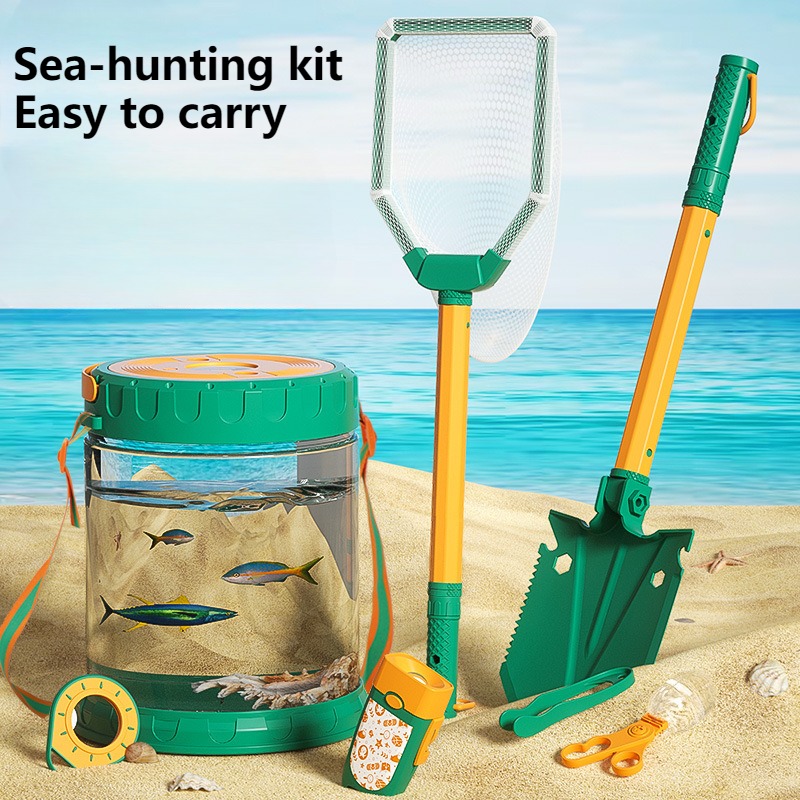 เซ็ตจับทะเลของเล่นเด็กเล่นชายห - Outdoor Adventure For Kids บทวิจารณ์และราคา