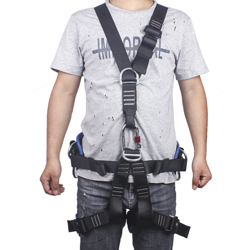 เข็มขัดนิรภัยแบบปรับได้สำหรับท - Harness Climbing Adjustable บทวิจารณ์และราคา