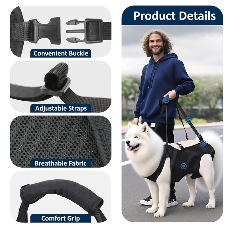 สายจูงช่วยเหลือสำหรับสุนัข สาย - Harness Climbing Adjustable บทวิจารณ์และราคา