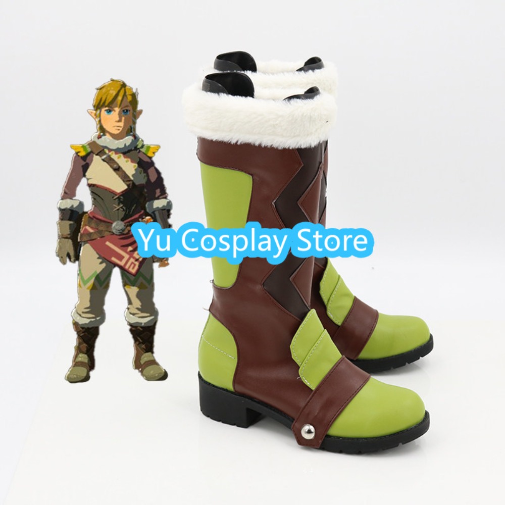 รองเท้าคอสเพลย์ Link แบบเหมือน - Outdoor Adventure Exhibition บทวิจารณ์และราคา