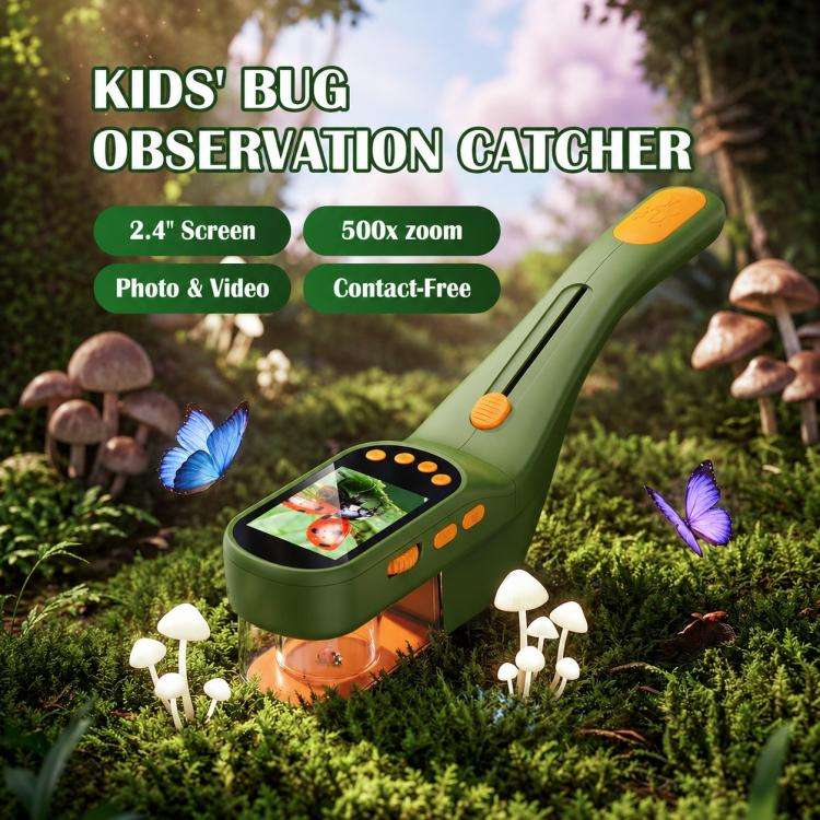 กล้องจุลทรรศน์พลาสติกสำหรับเด็ - Outdoor Adventure For Kids บทวิจารณ์และราคา