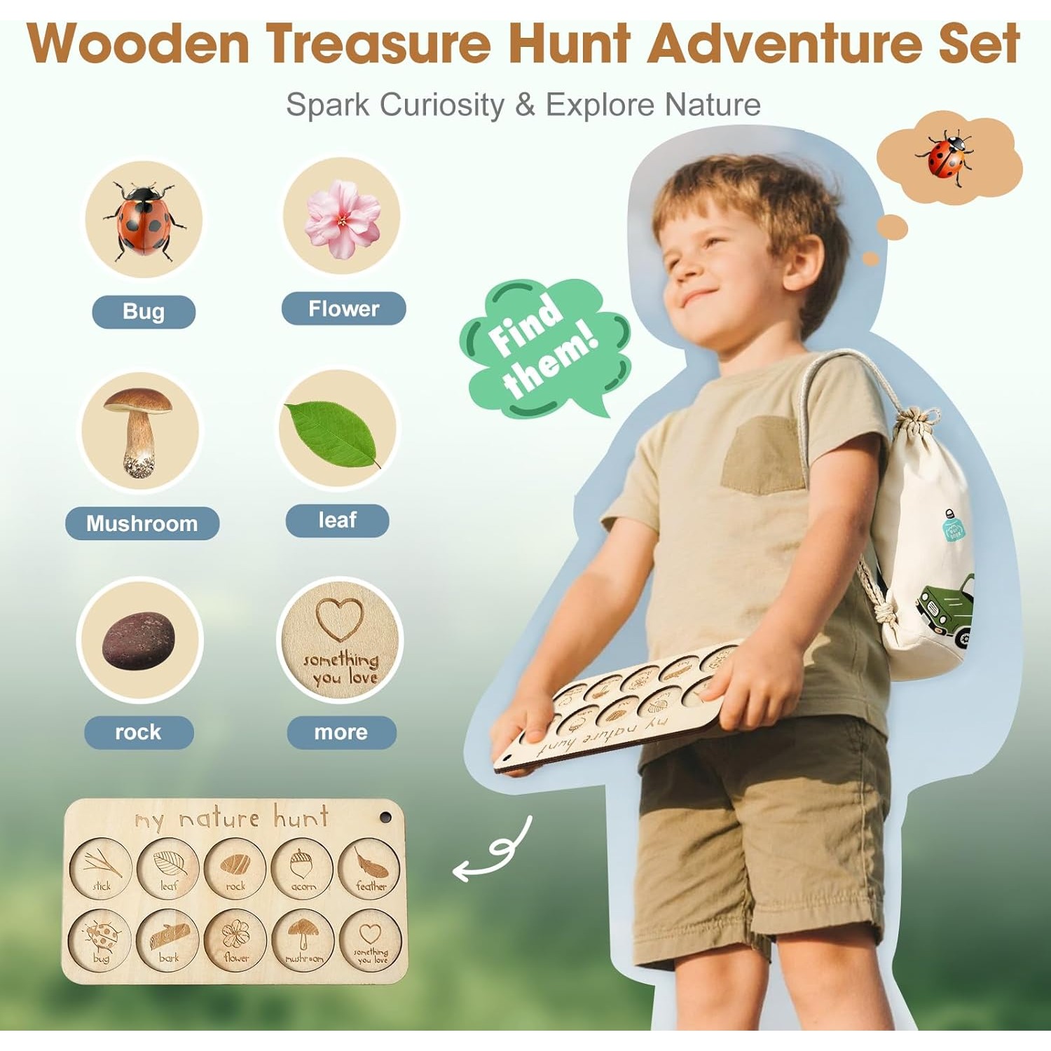 ชุดจับแมลงสำหรับเด็ก พร้อมกล่อ - Outdoor Adventure Boys บทวิจารณ์และราคา