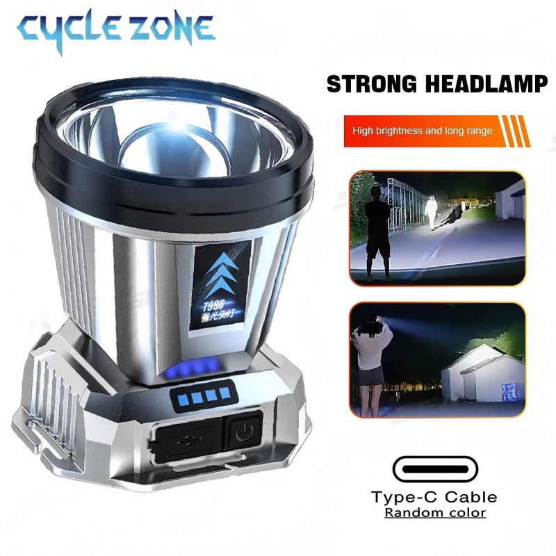 ไฟฉายคาดศีรษะแบบพกพา TYPE-C ไฟ - Outdoor Adventure Inc บทวิจารณ์และราคา