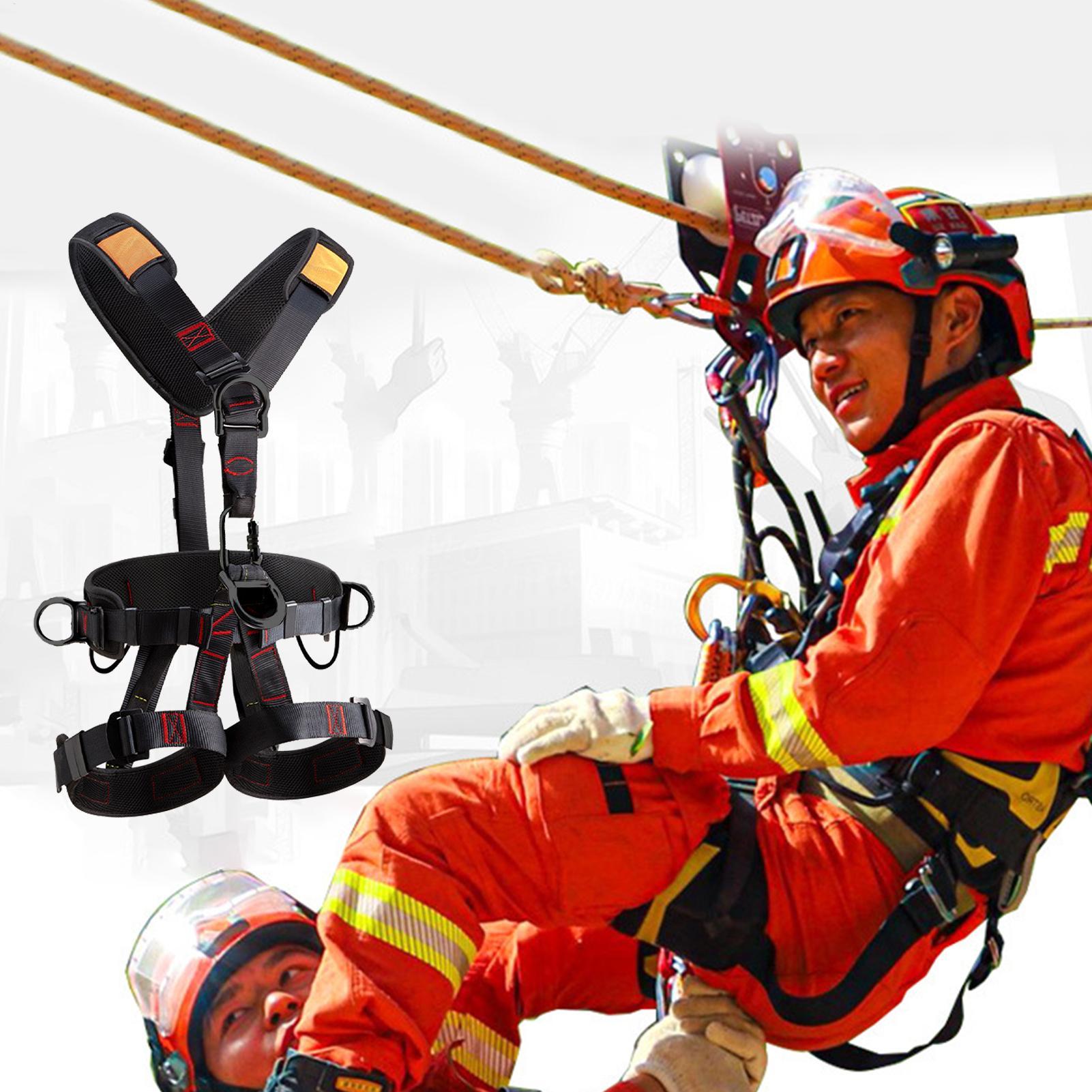 ชุดสายรัดนิรภัยป้องกันการตก ชุ - Harness Climbing Adjustable บทวิจารณ์และราคา