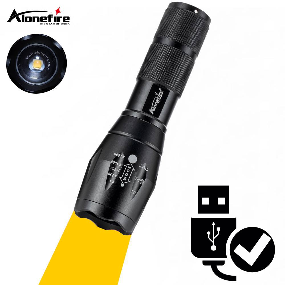ไฟฉาย LED แบบซูมได้ สีส้ม ชาร์ - Outdoor Adventure Inc บทวิจารณ์และราคา