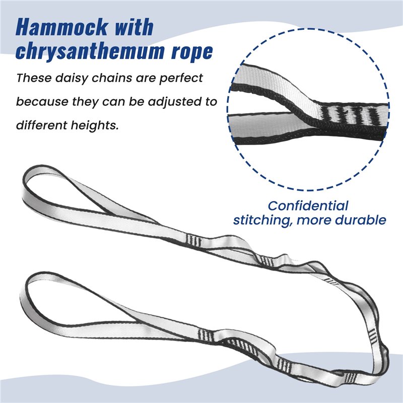 สายรัดปีนเขาแบบเดซี่เชน 2 ชิ้น - Harness Climbing Adjustable บทวิจารณ์และราคา